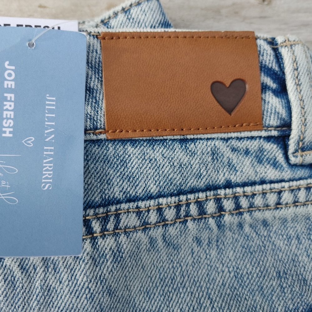 Jillian Harris x Joe Fresh Favourite Denim Shorts BNWT Women's Size 31 - Picture 11 of 11